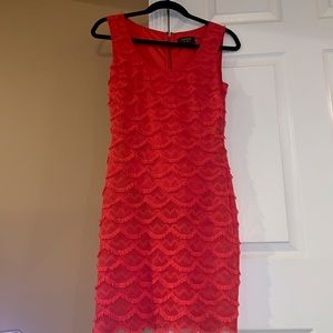 Guess tangerine dress